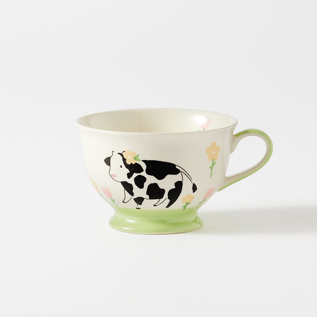 Daisy Pedestal Mug