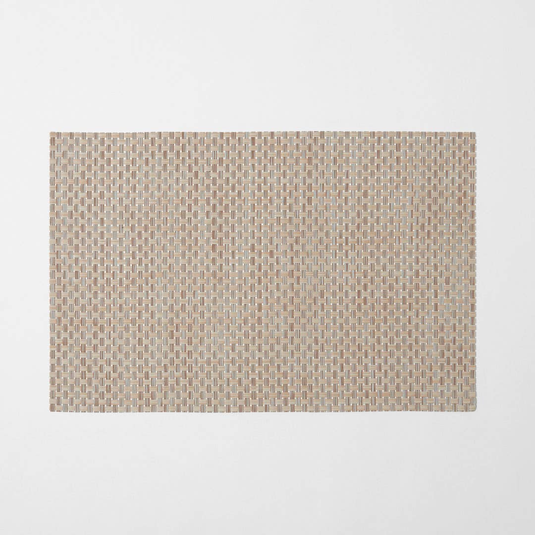 Checkers Weave Placemat - Natural