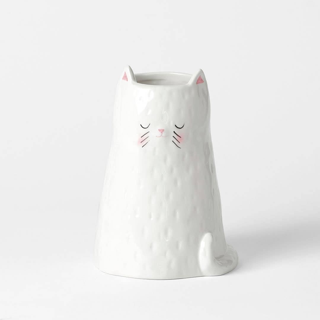 Cat Vase