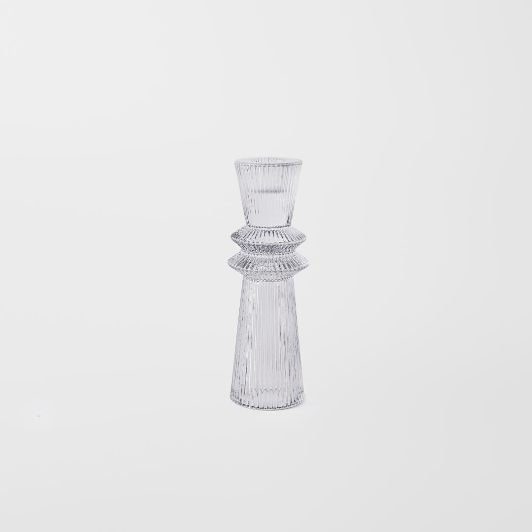 Nellie Candle Holder - Smoke