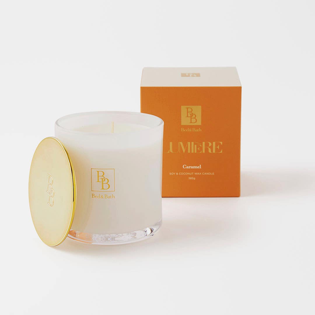 Lumiere Candle 385g - Caramel