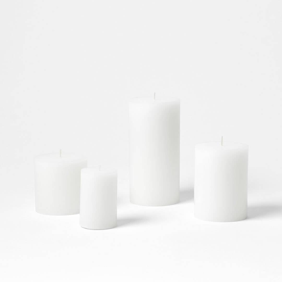 Household Candle - White