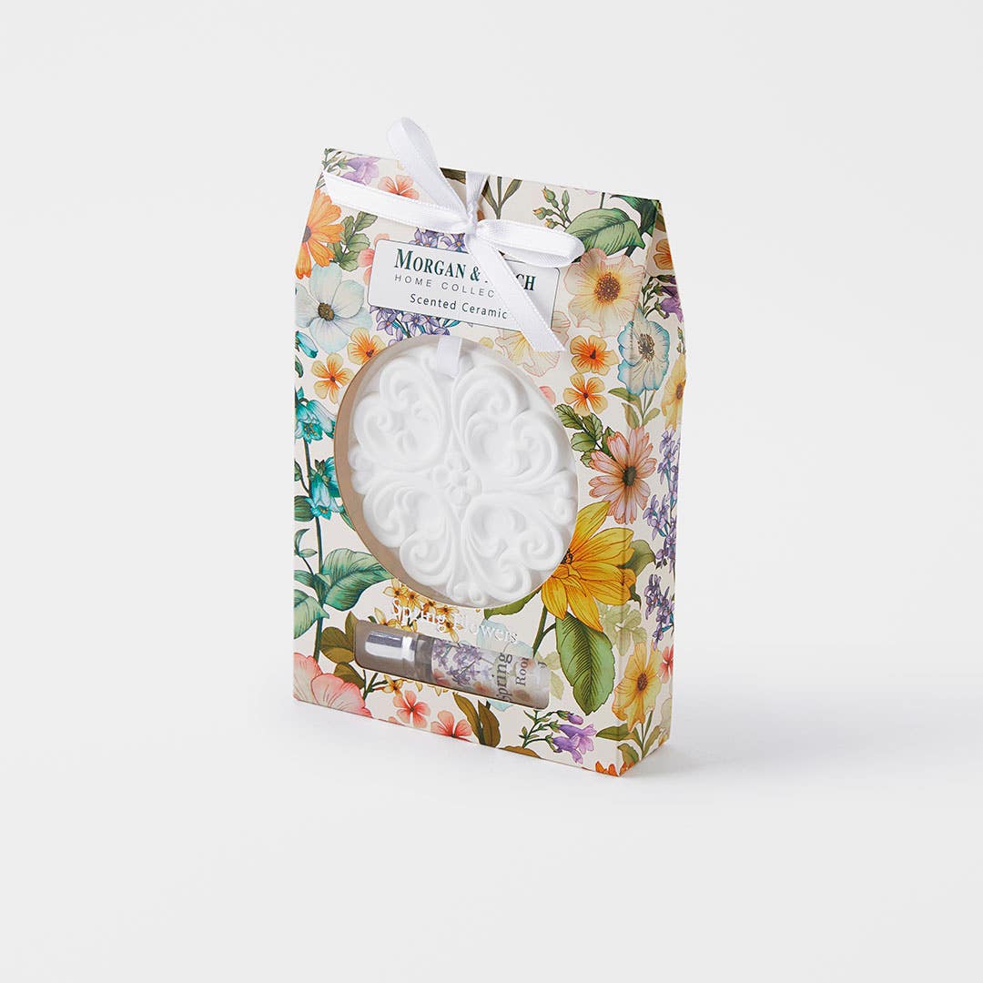 Spring Flowers Scented Ceramic Disc