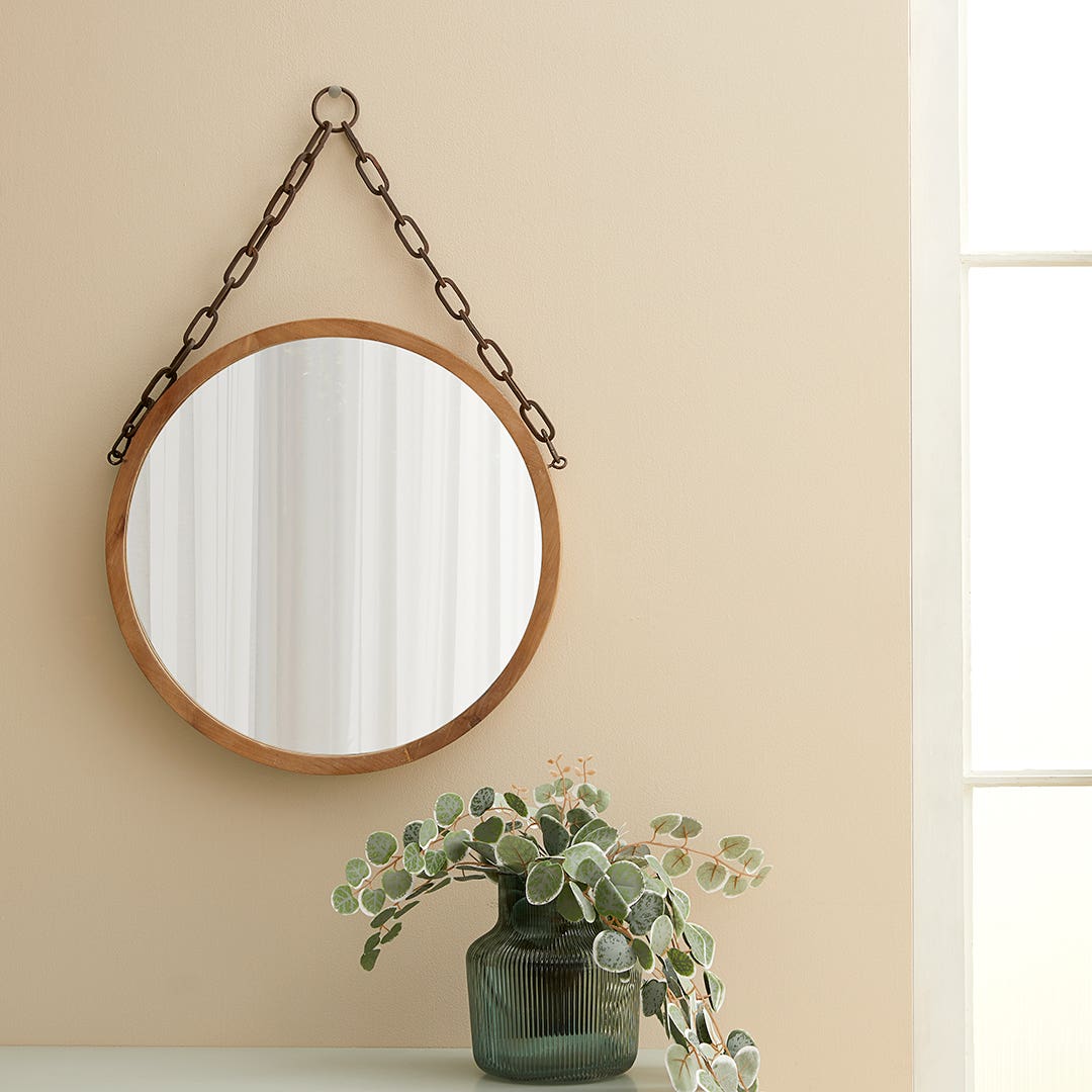 Hanging Wall Mirror Round