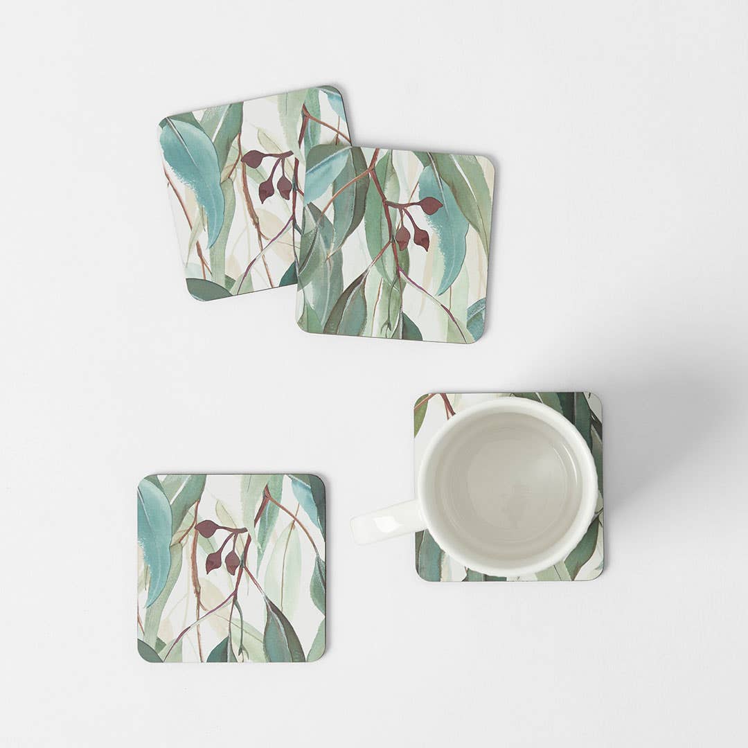 FLOWERING GUM Coaster Set