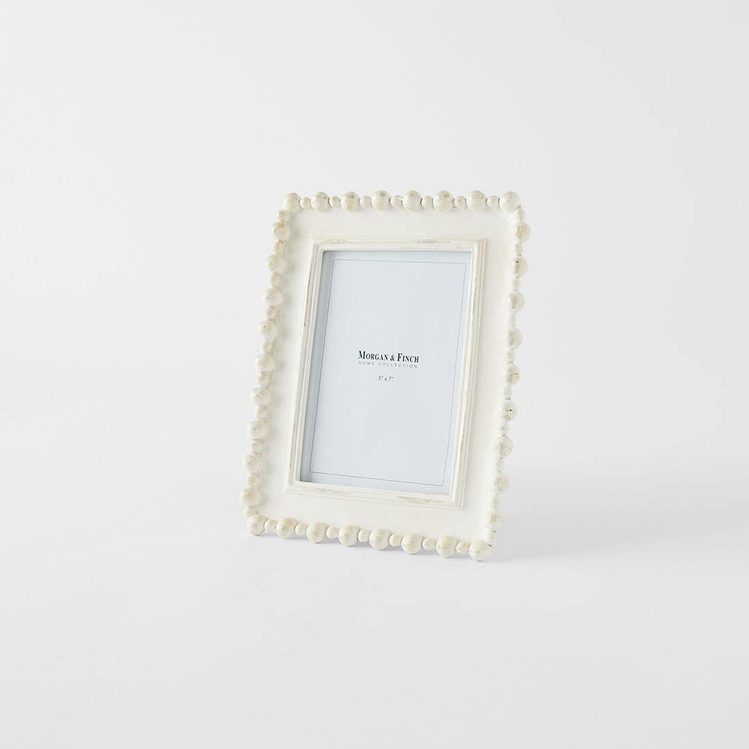 Baubles 5x7 Frame - White