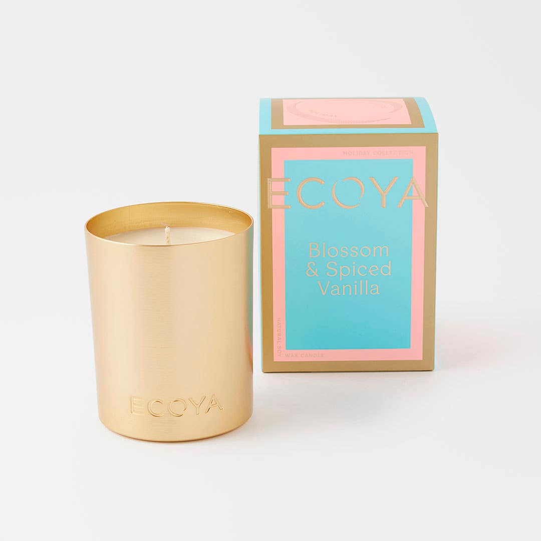 Ecoya Goldie Candle 460g - Blossom And Spiced Vanilla