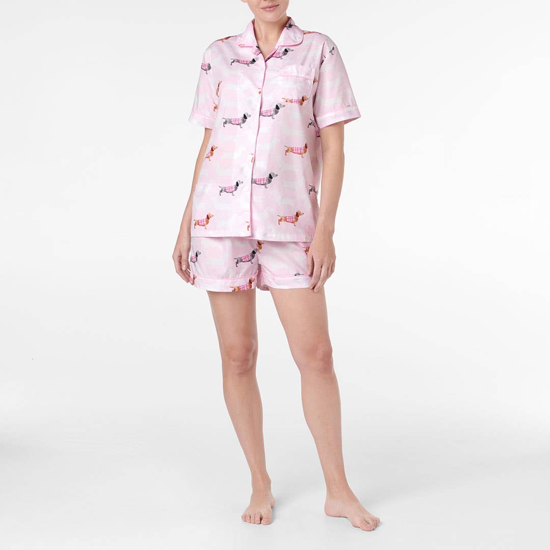 Dachsie Cotton Pyjamas Set